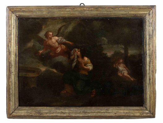 Unknown, Religious Scenes, Oil Paintings, 18th Century, Set of 2-ZCI-1760527