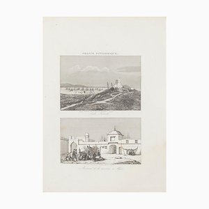 Unknown - Sidi French and Arsenal d'Algier - Original Lithograph - 19th century-ZCI-871429