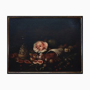 Unknown, Still Life With Fruits, Oil Paint on Canvas, 17th Century-ZCI-938879