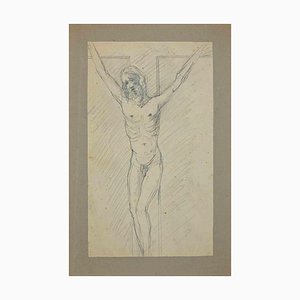 Unknown, The Crucifixion, Drawing, Early 20th Century-ZCI-988799