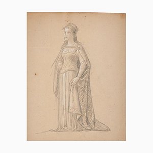 Unknown, Theatrical Costume, Drawing, 19th Century-ZCI-1781909