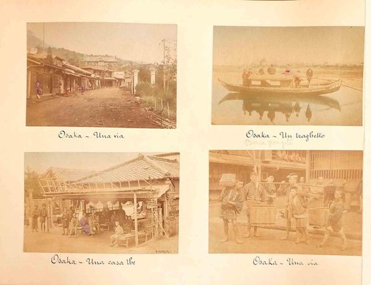 Unknown, Views of Osaka, Vintage Albumen Print, 1890s-ZCI-959200