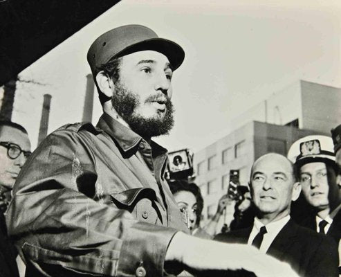 Unknown, Young Fidel Castro, Vintage Photograph, 1957-ZCI-1760582