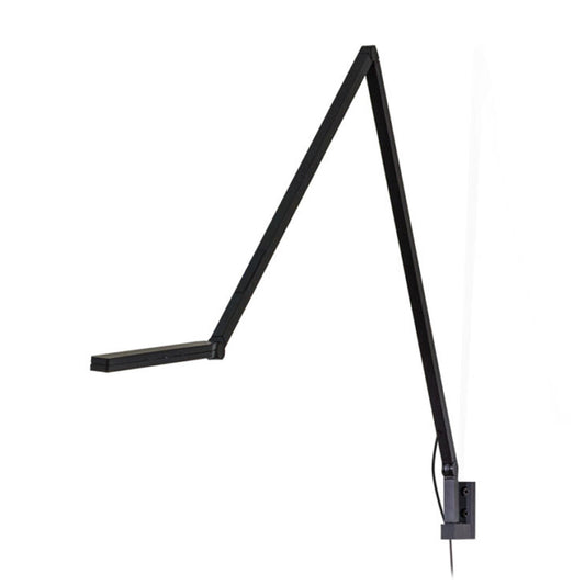 Untitled Tablewall Linear - Led Adjustable Aluminium Wall Lamp by Nemo