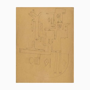 Untitled - Original Important Drawing by Wifredo Lam - 1941 1941-ZCI-756054