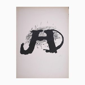 Untitled - Original Lithograph by Antoni Tapies - 1979 1974-ZCI-757727