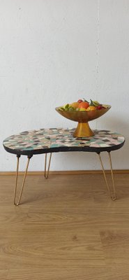 Unusual Coffee Table on Three Legs., 1960s-ZEF-1729987