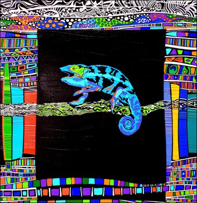 Unwabu, The Chameleon of Zulu Mythology - Alain Carpentier 2020-ICD-1241447