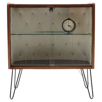 Upcycled Display Cabinet with Glass, Czechoslovakia, 1960s-TZ-1194283