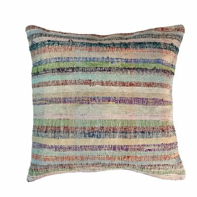 Upcycled Turkish Tapis Kelim Pillow Cover-AIV-820818