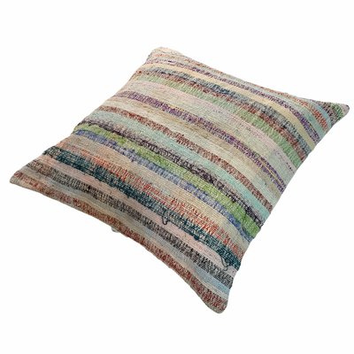 Upcycled Turkish Tapis Kelim Pillow Cover-AIV-820818