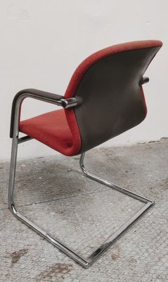 Upholstered Chrome Armchair, West Germany-ZWG-1820909