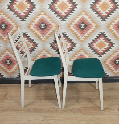 Upholstered Dining Room Chairs, 1960s, Set of 4-AFE-1420316