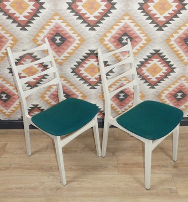 Upholstered Dining Room Chairs, 1960s, Set of 4-AFE-1420316