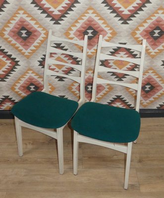 Upholstered Dining Room Chairs, 1960s, Set of 4-AFE-1420316