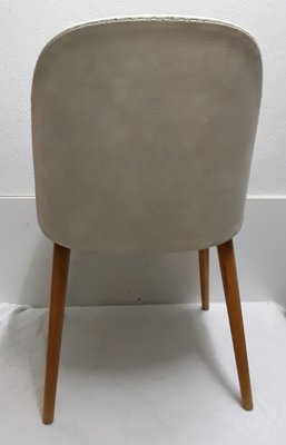 Upholstered Side Chair with Round Back, 1960s-HOI-787339