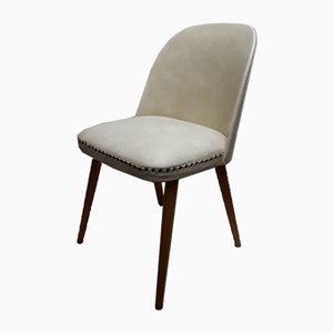 Upholstered Side Chair with Round Back, 1960s-HOI-787339