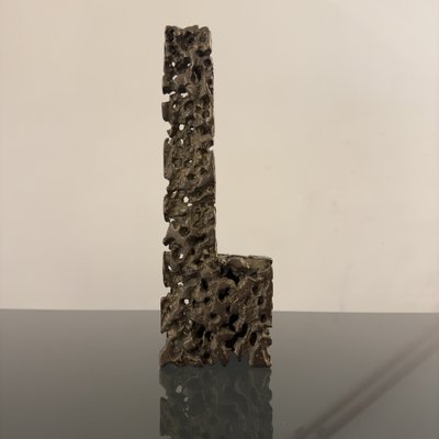 Urano Palma, Abstract Sculpture, 1980s, Bronze-ZD-1794379