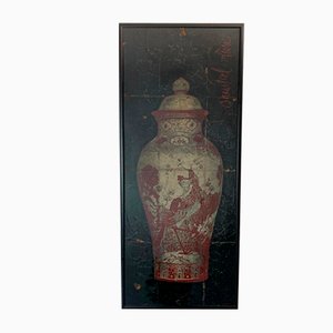 Urn, 1970s, Silkscreen on Rice Paper, Framed-IJR-1406497