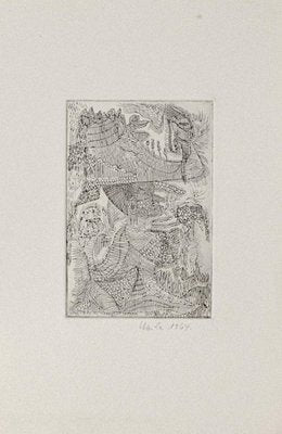 Ursula Stock, Composition, Etching, 1964-ZCI-871703