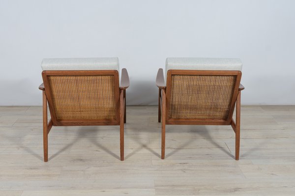 USA 247 Lounge Chairs by Folke Ohlsson for Dux, 1960s, Set of 2-NIT-1332611