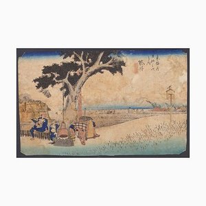 Utagawa Hiroshige, Fukuroi Dejaya No Zu, Woodcut, 1833-ZCI-900750