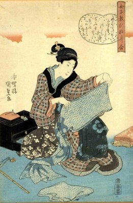 Utagawa Kunisada, Bijinga, Woodcut Print, 1842-ZCI-1769865