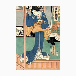 Utagawa Kunisada, Sawamura Tosho, Woodcut Print, 1862-ZCI-1781634