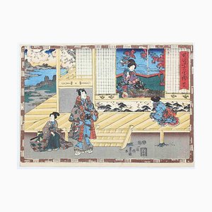 Utagawa Kunisada (Toyokuni III), Yugiri, Woodcut, 1850s-ZCI-1770286