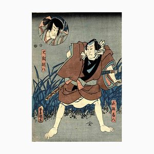 Utagawa Kunisada, Yamabayashi Fusahachi, Woodcut Print, 1860s-ZCI-1761922