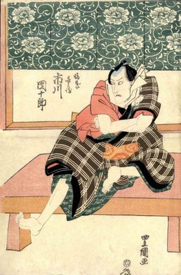 Utagawa Toyokuni, Ichikawa, Danjuro in the Role of Chobei, Woodcut, 1810s-ZCI-1163409