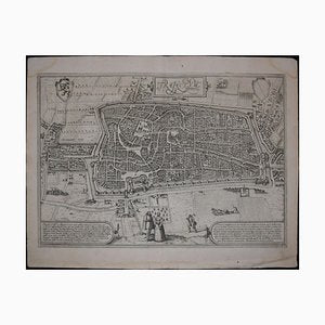 Utrecht, Antique Map from ''Civitates Orbis Terrarum'' 1572-1617-ZCI-758829