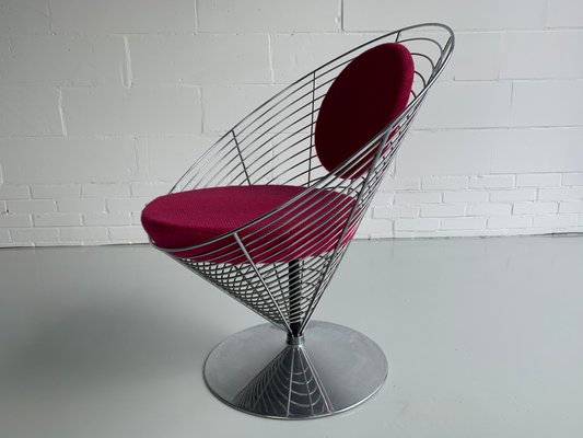 V-Chair 8800 Armchair by Verner Panton for Fritz Hansen, 1980s-MKL-748850