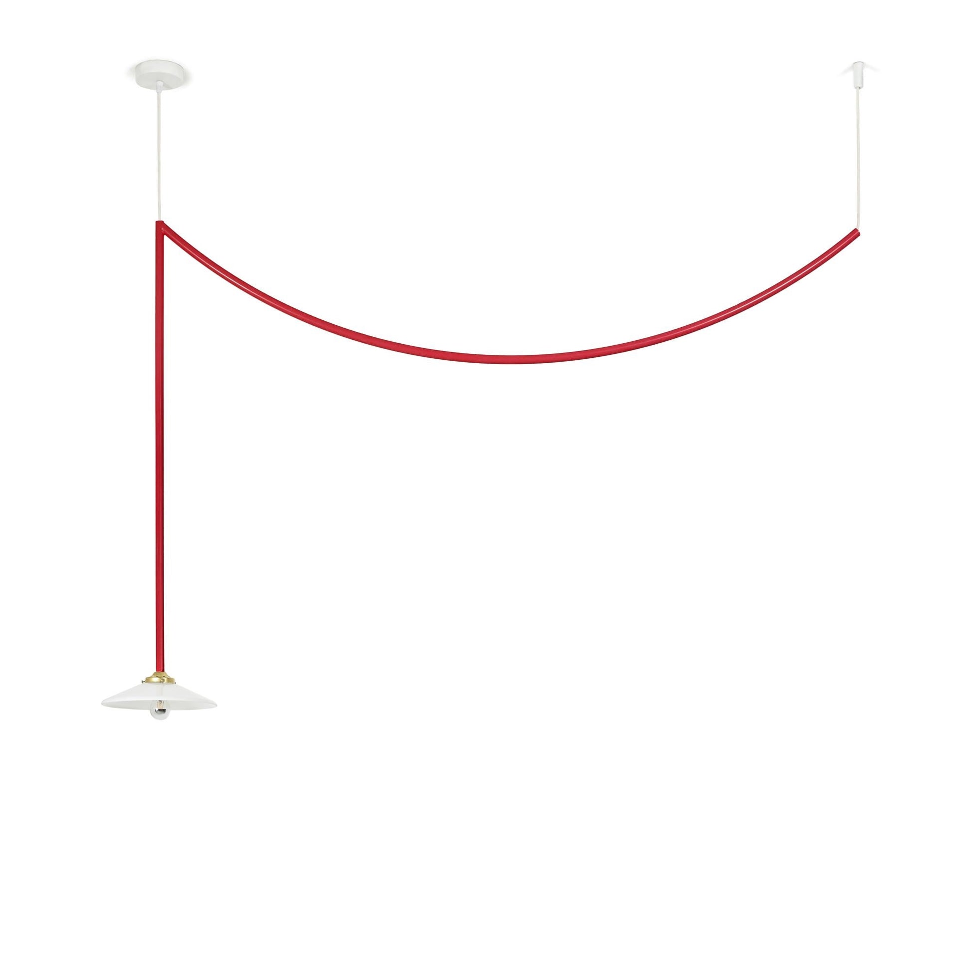 Ceiling Lamp N°4 Ceiling Light by Valerie Objects #Red
