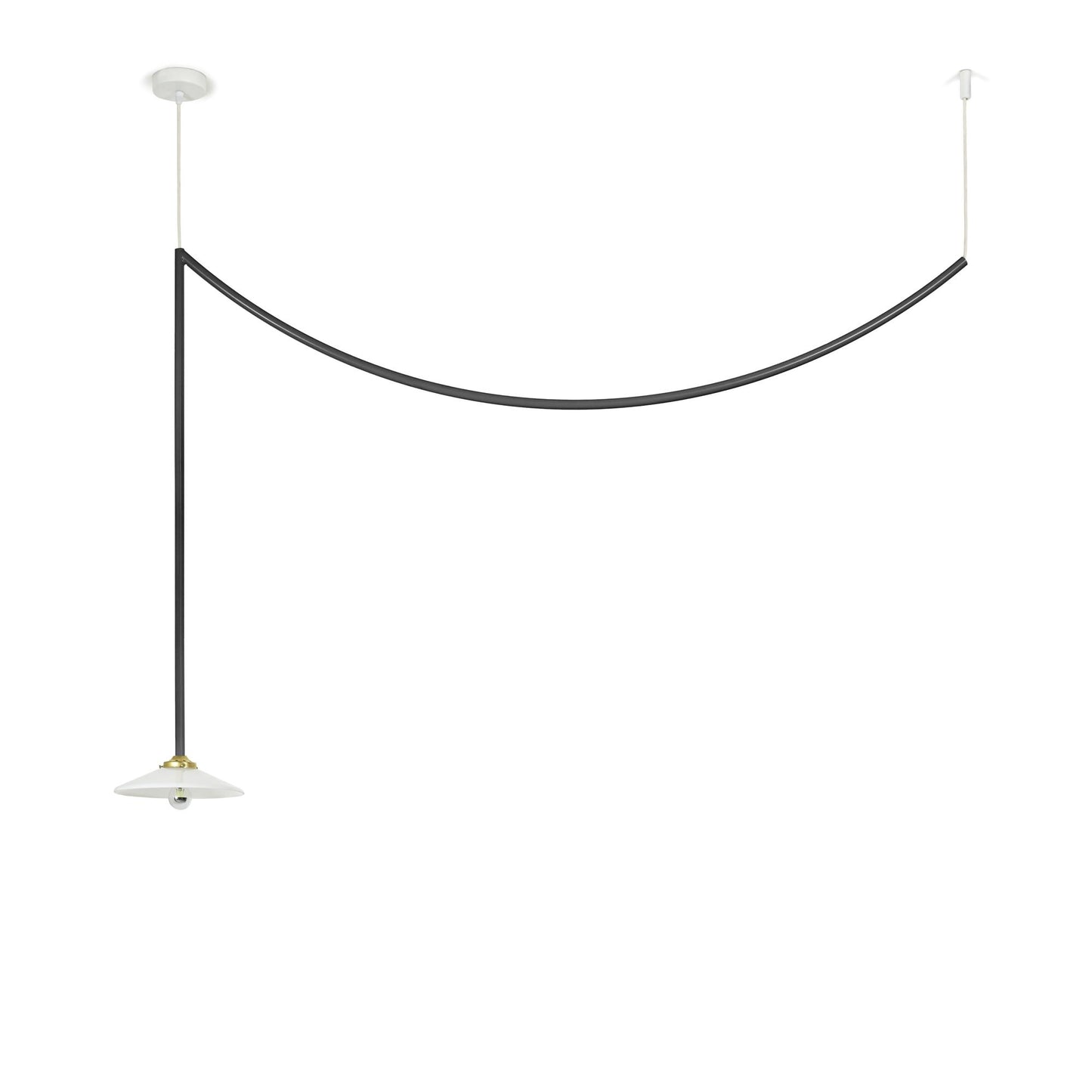 Ceiling Lamp N°4 Ceiling Light by Valerie Objects #Black