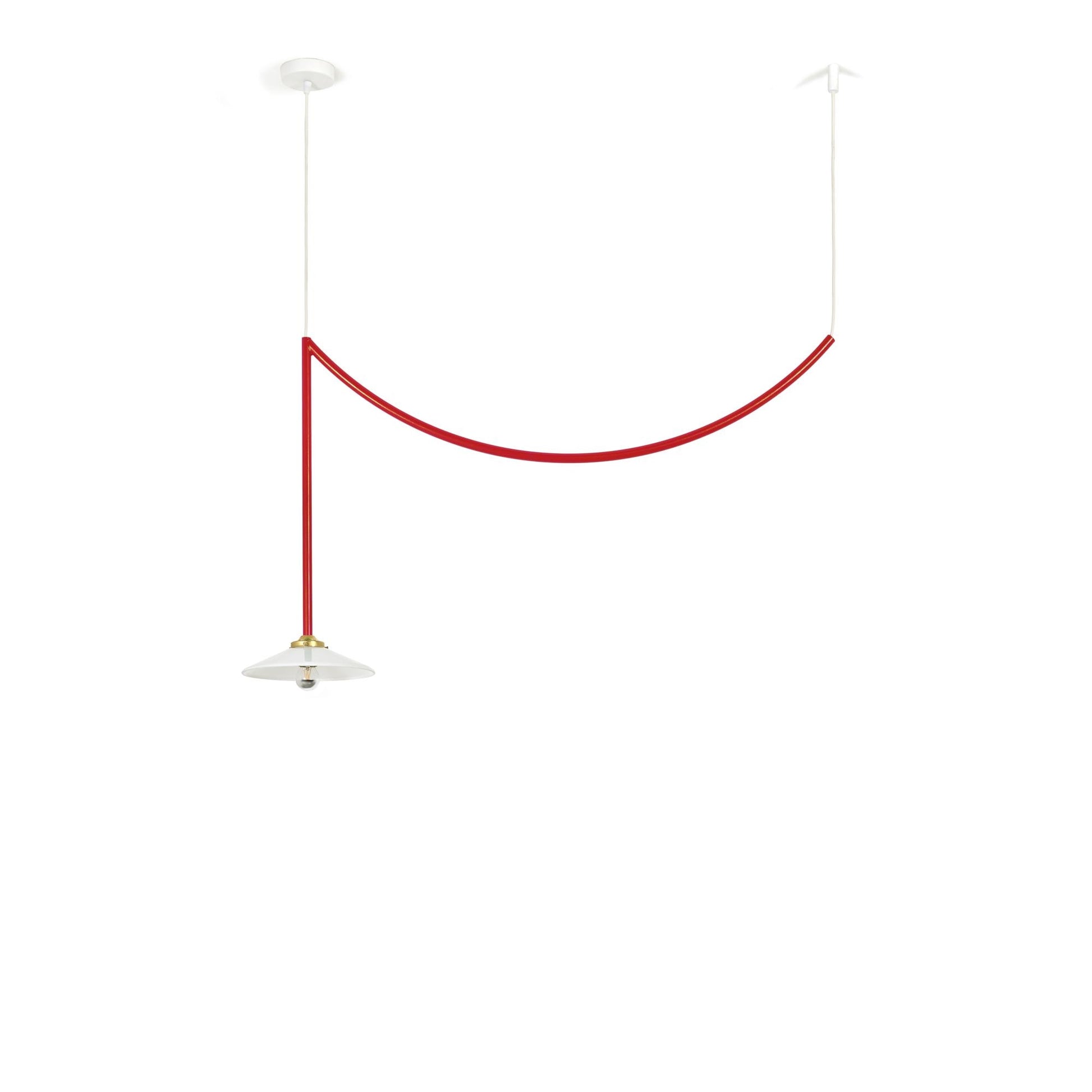 Ceiling Lamp N°5 Ceiling Light by Valerie Objects #Red