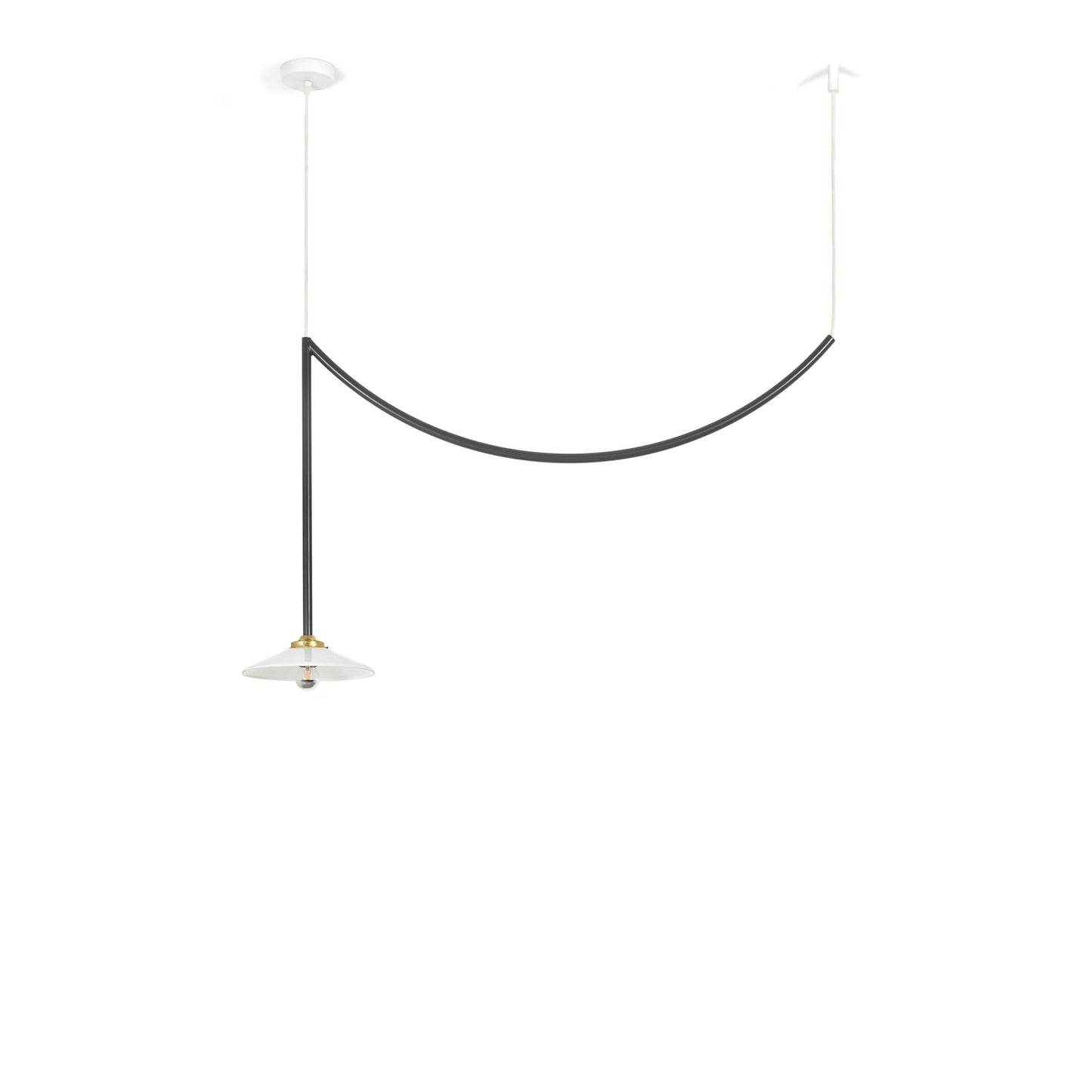 Ceiling Lamp N°5 Ceiling Light by Valerie Objects #Black