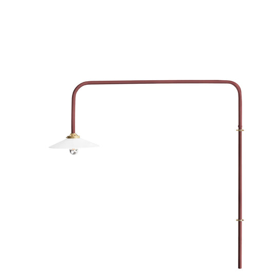 Hanging Lamp N°5 Wall Lamp by Valerie Objects #Red