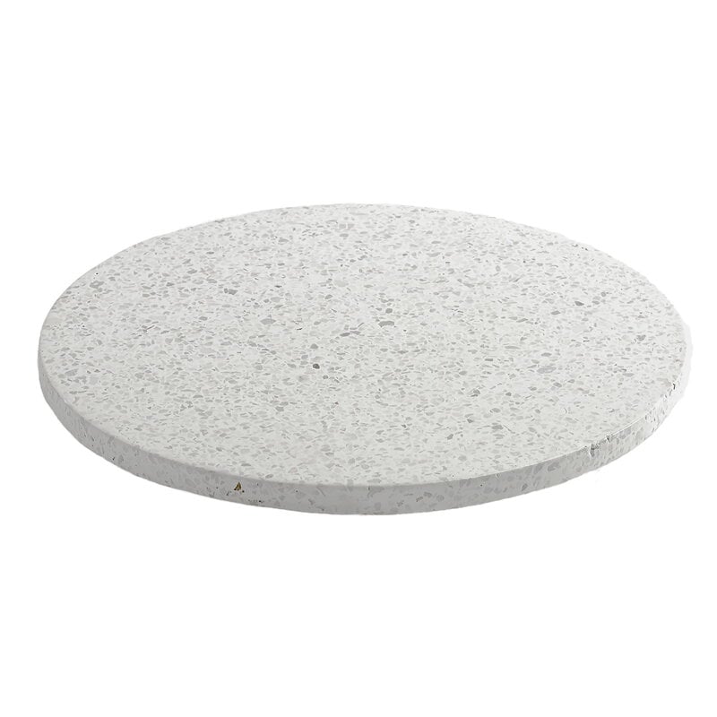 Terrazzo tray by Serax #round 30 cm, white #