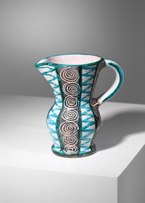 Vallauris Ceramic Pitcher by Robert Picault, 1960s-YU-1800690