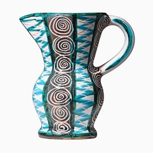 Vallauris Ceramic Pitcher by Robert Picault, 1960s-YU-1800690