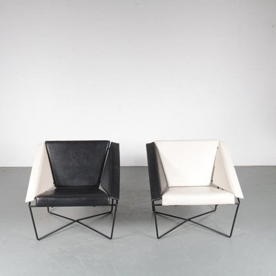 Van Speyk Chairs by Rob Eckhart, Netherlands, 1984, Set of 2-GG-750531