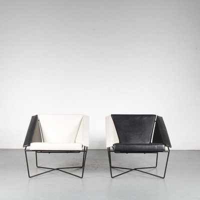 Van Speyk Chairs by Rob Eckhart, Netherlands, 1984, Set of 2-GG-750531