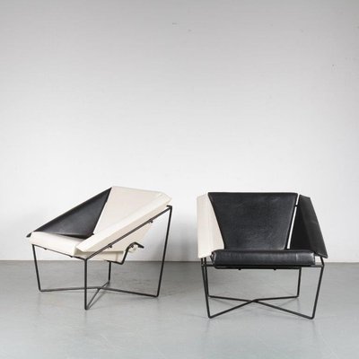 Van Speyk Chairs by Rob Eckhart, Netherlands, 1984, Set of 2-GG-750531