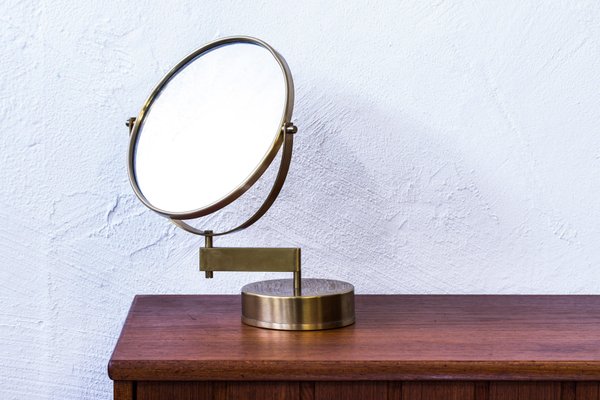 Vanity Mirror by Hans-Agne Jakobsson for Hans-Agne Jakobsson AB, 1960s-KO-635149