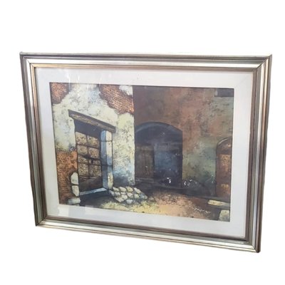 Vanni, 1960s, Canvas & Oil & Acrylic, Framed-TCS-2020684