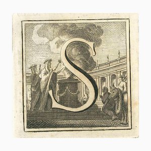 Various Artists, Letter of the Alphabet S, Etching, 18th Century-ZCI-1775523