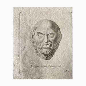 Various Artists, Roman Head, Etching, Mid-18th Century-ZCI-1422473