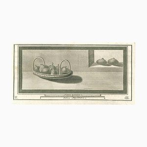 Various Authors, Still Life Fresco, Etching, 18th Century-ZCI-1788759