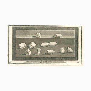 Various Authors, Still Life Fresco, Etching, 18th Century-ZCI-1788763